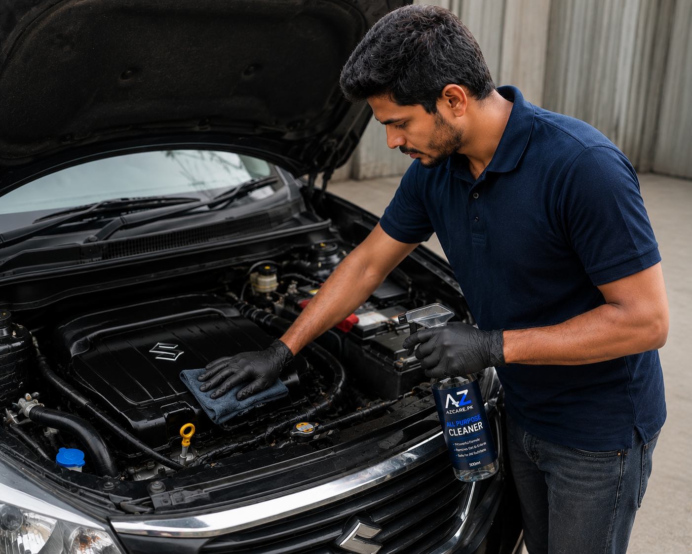 Engine Cleaning and Dressing